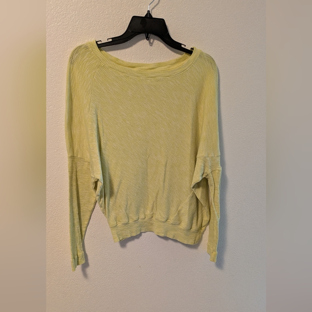 Anthropologie Damiana Light Yellow Knit Sweater - Picture 7 of 9